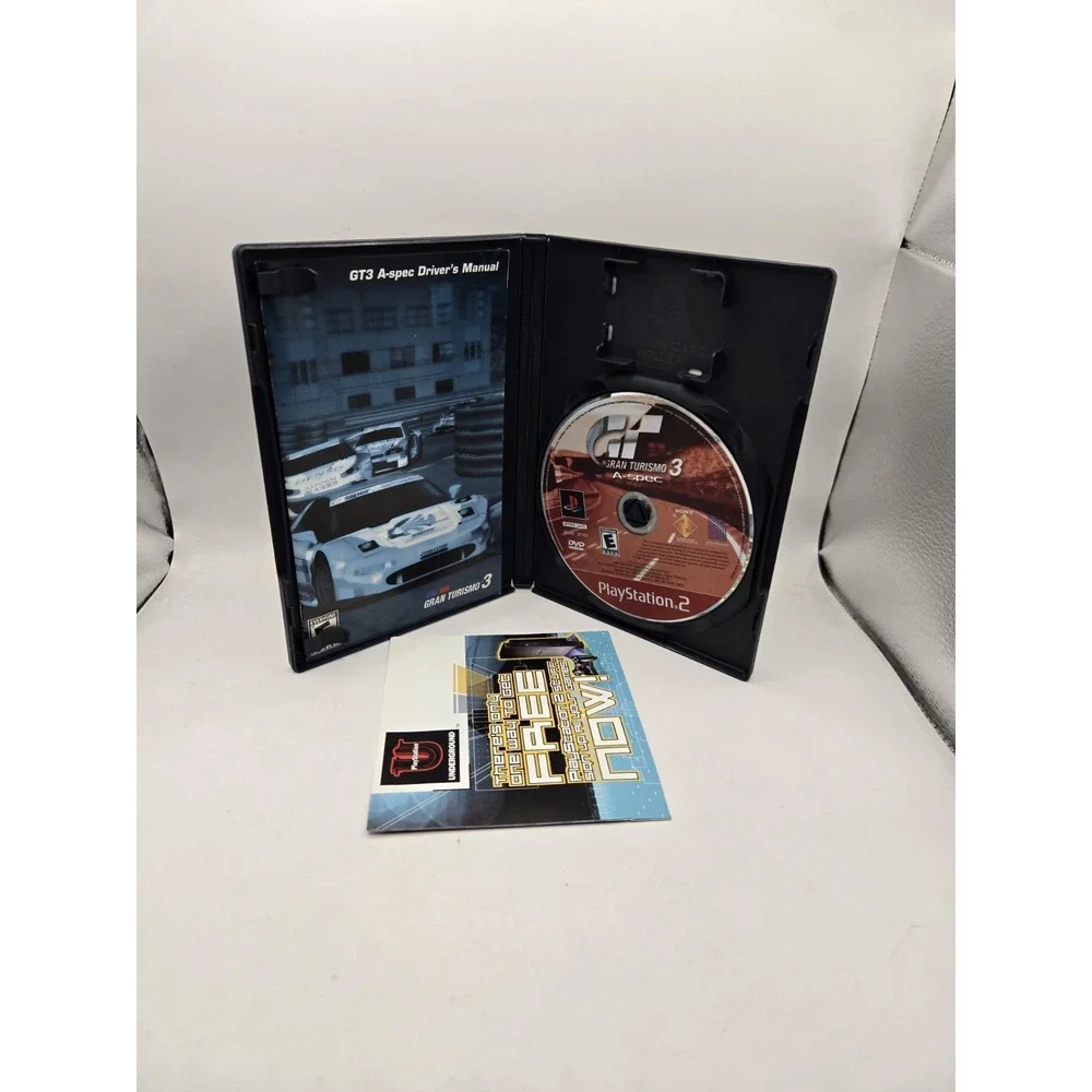 Gran Turismo 3 A-spec Greatest Hits PS2 PlayStation 2 - Complete With Postcard
